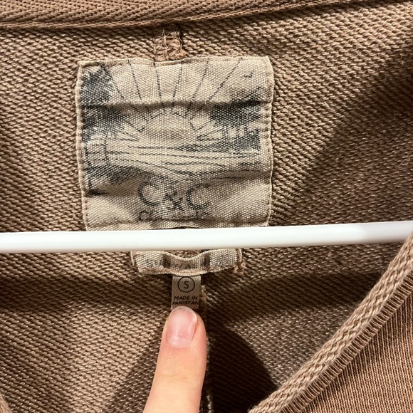 Dusty Rose crew neck sweater - Picture 3 of 7